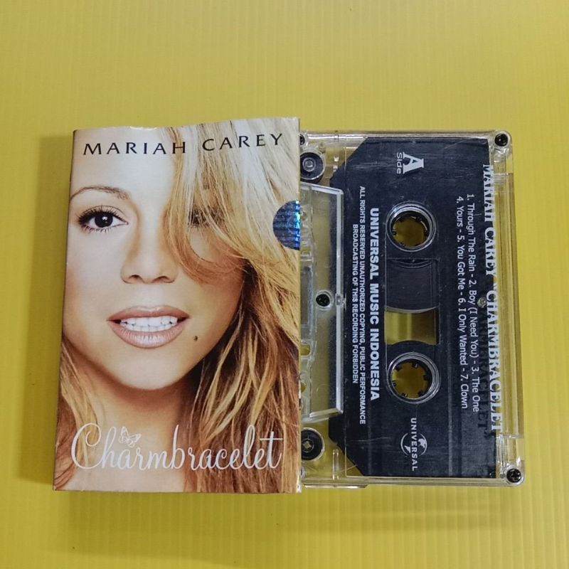 Kaset Pita Mariah Carey - Charmbracelet