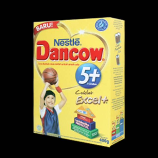 

Dancow Susu Bubuk 5+ Clcn Probio Coklat Box 400g