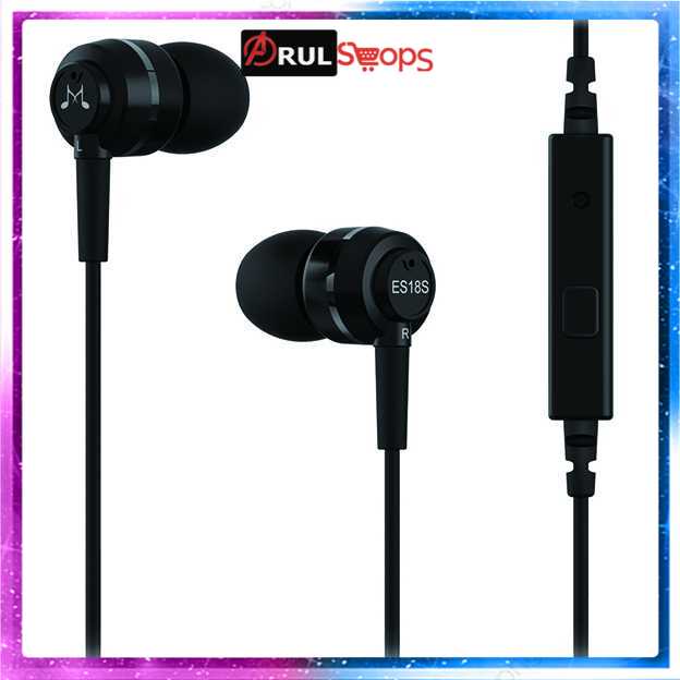 SoundMAGIC Earphones In-ear Sound Isolating Powerful Bass Mic - ES18S