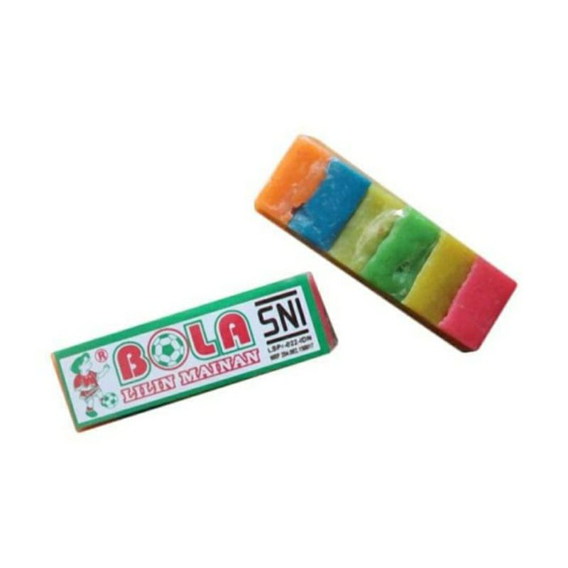 Lilin Mainan / Lilin Plastisin Kecil 6 Warna