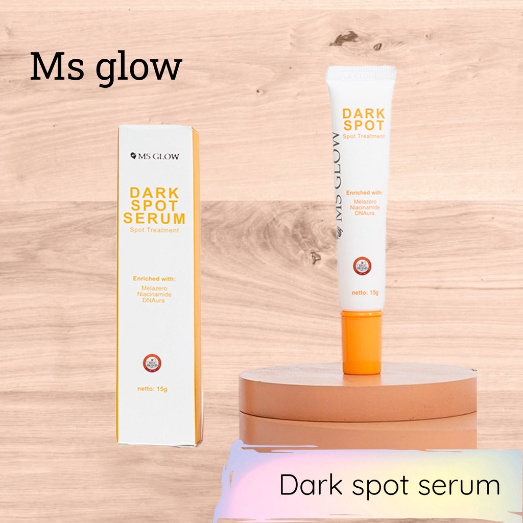 Ms glow dark spot serum/serum menghilangkan flek hitam