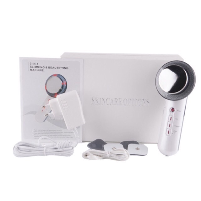 Portable slimming and beauty 3in1 machine ems RF infrared and ultrasonic