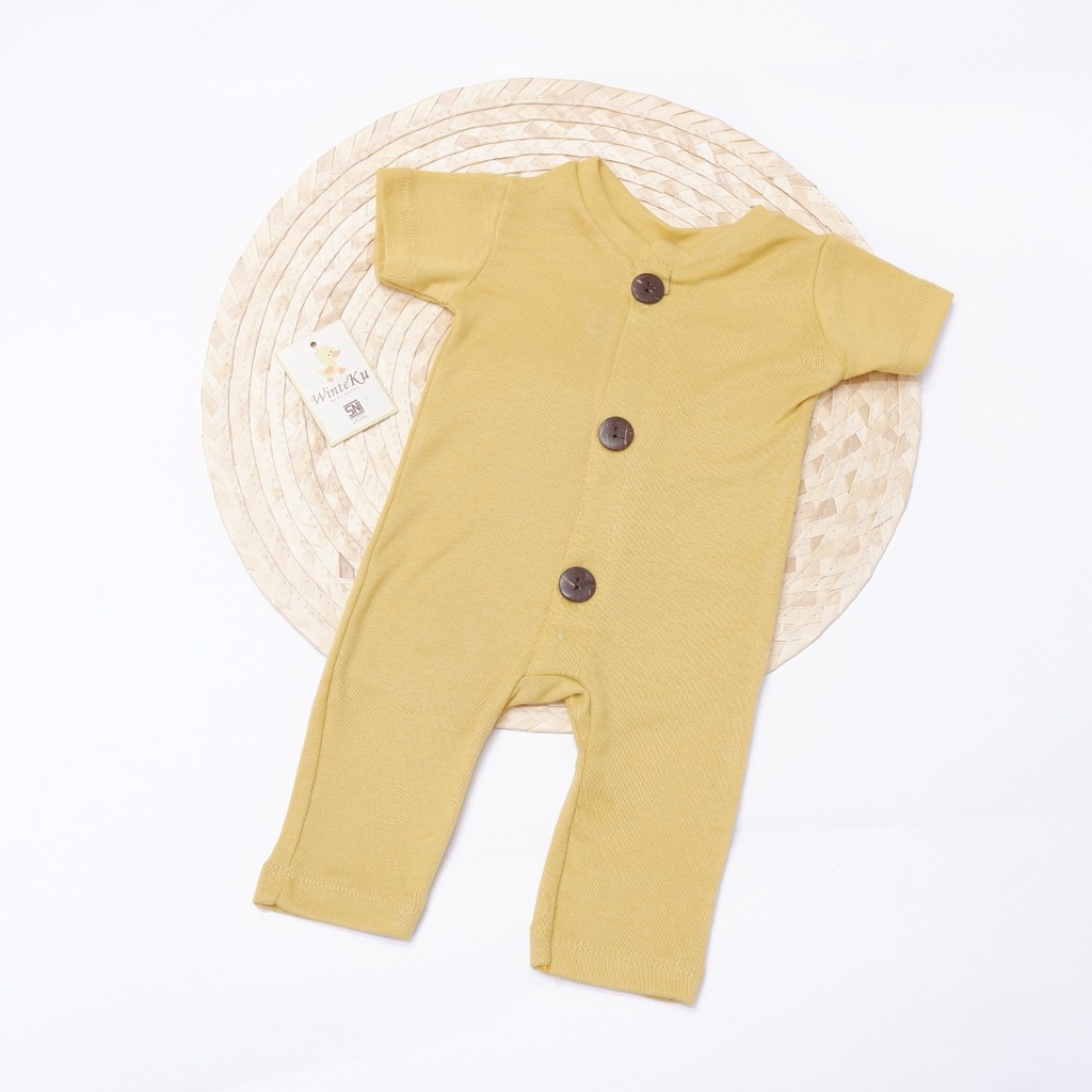 WINTEKU ROMPER Jungle Basic Button