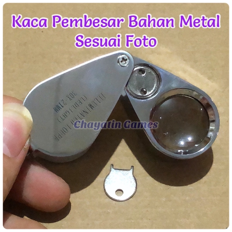 Kaca Pembesar Mini Plus Lampu Merk Sunshine - Lux Loupe Sunshine