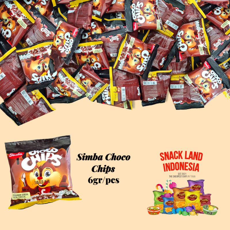 

[PROMO] Simba Choco Chips RENCENG 6 gr X 10