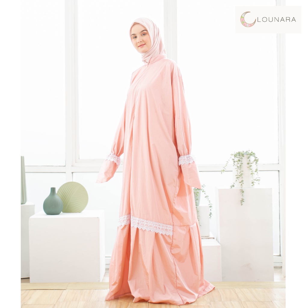 Kalapagi - Mukena Jumbo Lounara Mukena Abaya Arab Adara Salem