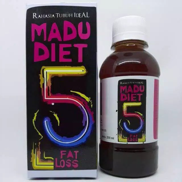 Madu Diet 5 FATLOSS 200ml Original Product