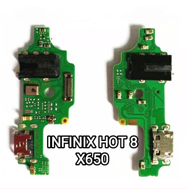 BOARD CHARGE - MIC - HANDSFREE INFINIX HOT 8 - X650