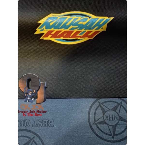 Kulit Jok Motor Variasi Rausah Halu/Sarung Jok Motor Variasi/Grosir Jok/Cover Jok