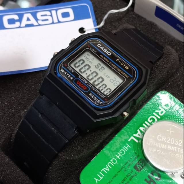 (FOTO ASLI) JAM TANGAN CASIO DIGITAL TALI RUBBER