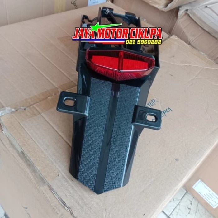 Motor-Spakbor- Spakbor Belakang Stop Lamp Sein Led Honda Crf 150 Dudukan Plat Nomer -Spakbor-Motor.