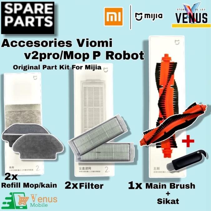 Accesories for Xiaomi Viomi V2 Pro / Viomi v3 / Mop P Refill SparePart