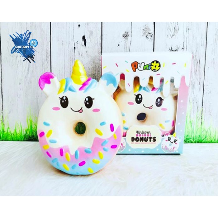 unicorn squishy donut