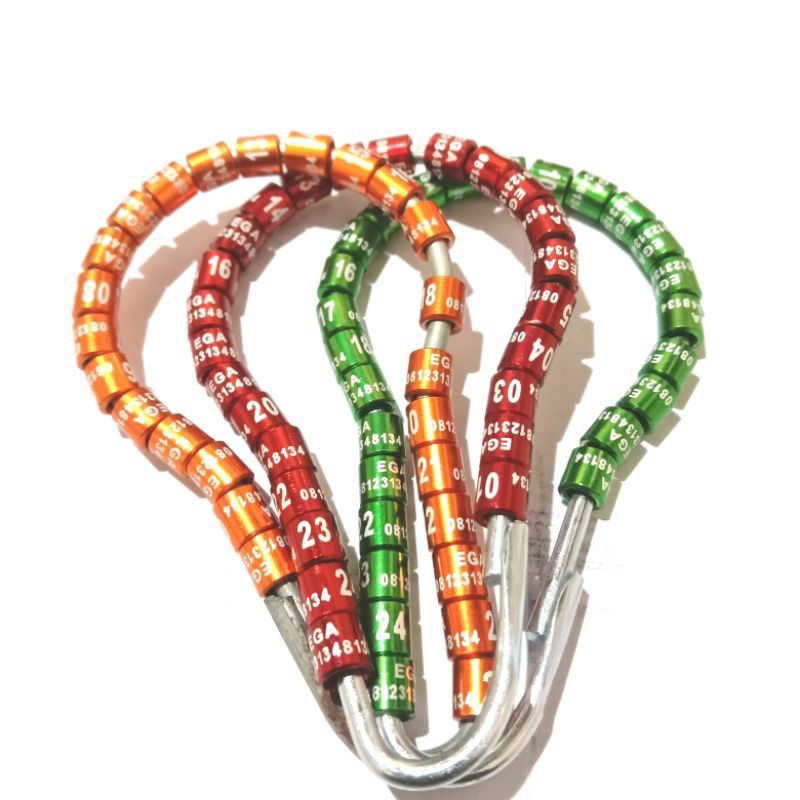 MURAH RING IDENTITAS KENARI/RING BURUNG KENARI/CANARI RING/BISA PESAN NAMA DLL /MINIM ORDER 25 BIJI.