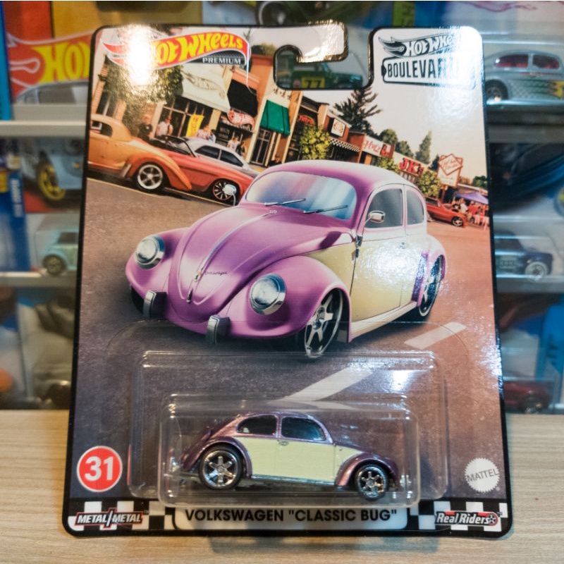 HOT WHEELS VOLKSWAGEN CLASSIC BUG - BOULEVARD - PREMIUM