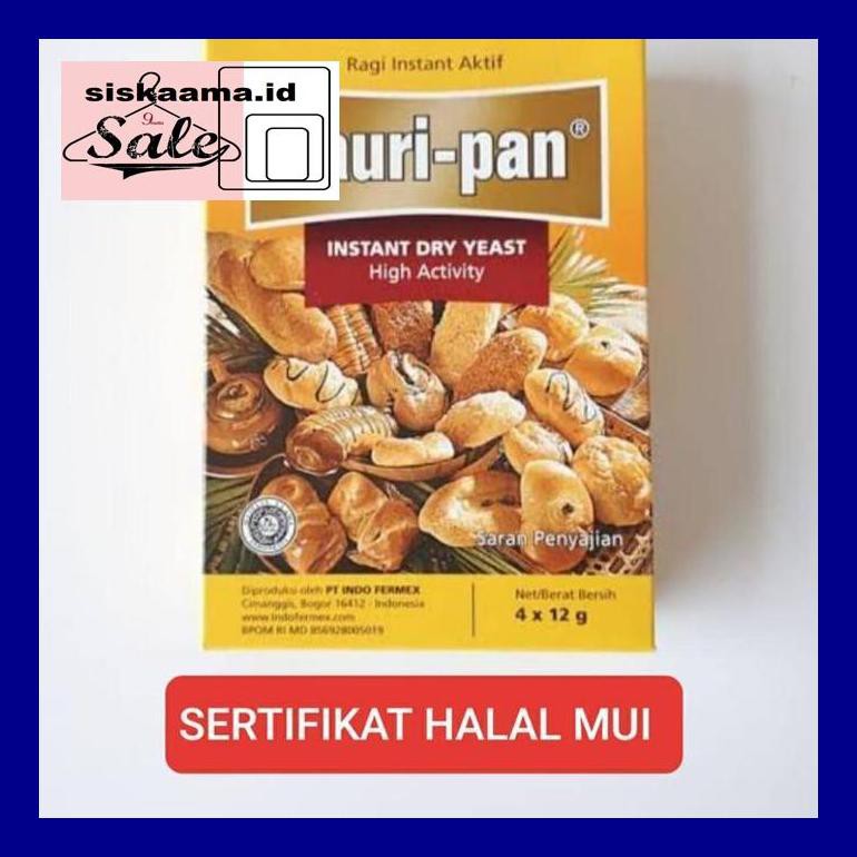 

A40D0Yh Ragi Instan Mauripan / Ragi Mauripan 4Sachet X 12Gram D50Tr40V