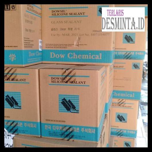 

Tyegtrs- Lem Dowsil Acid 300Ml / Lem Silicone Sealant : Clear,Black,White,Grey - Clear Bening