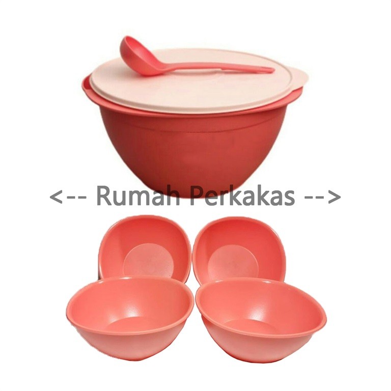 FREE ONGKIR Legacy Bowl Set Peach 10L dan 700ml