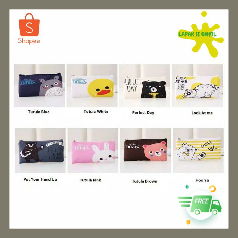 

TEMPAT PENSIL FUN PRINTING 8 DESIGN PENCIL CASE