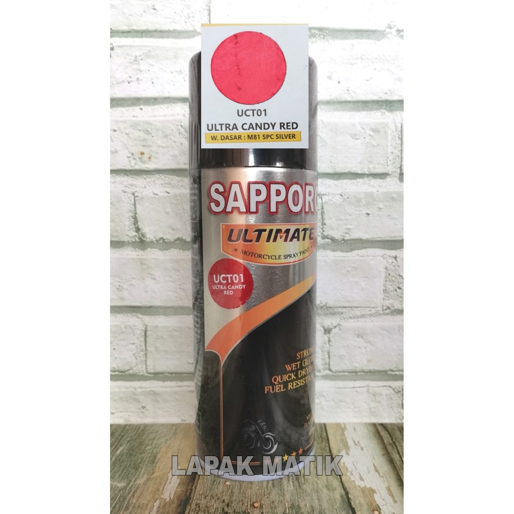 Pilok Sapporo Ultimate ULTRA CANDY RED UCT01 400ML