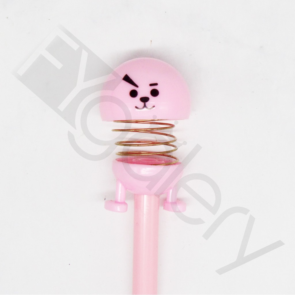 PN02 Pena Karakter Shaking Head KP0P Character Pulpen Kepala Goyang Balpoin