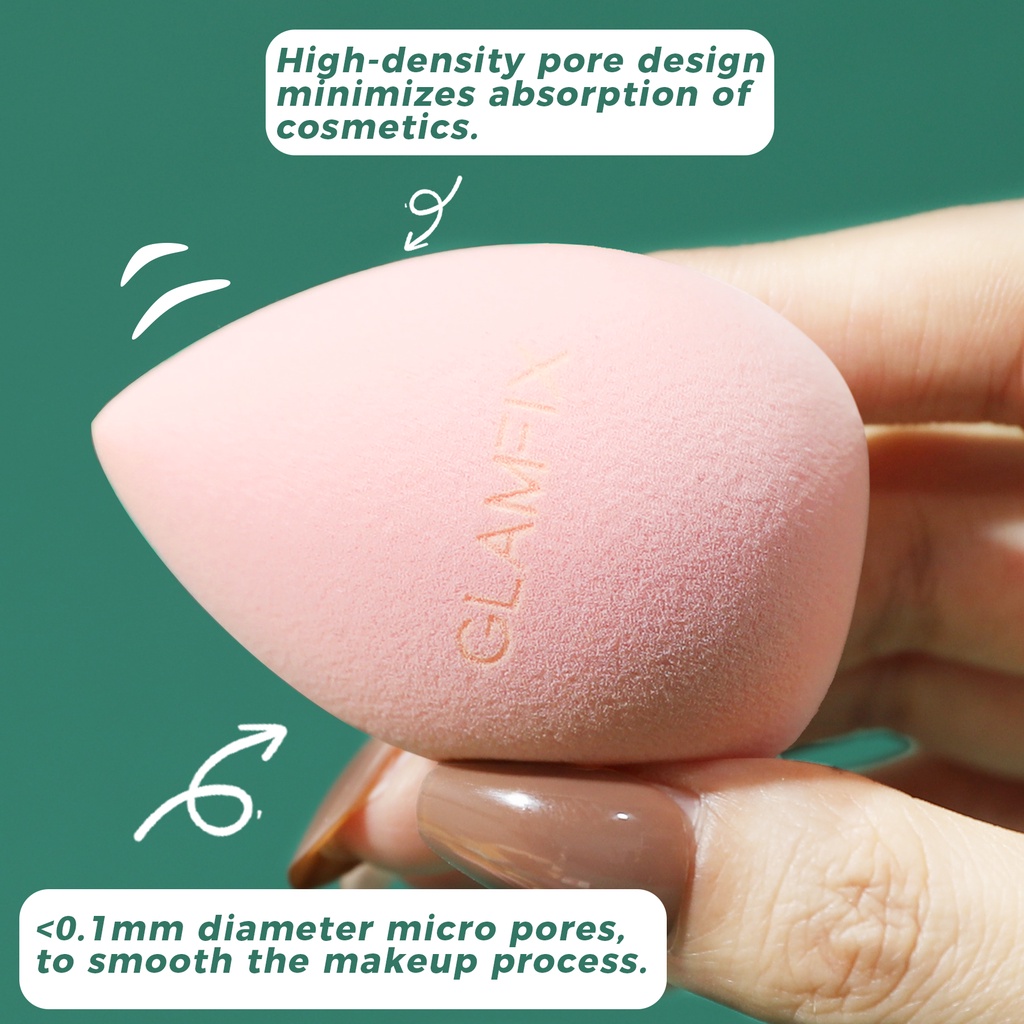 ★ BB ★ GLAMFIX Fabulous Beauty Sponge | Beauty Blender Spons Foundation | GLAM FIX Alat Kecantikan Makeup by YOU