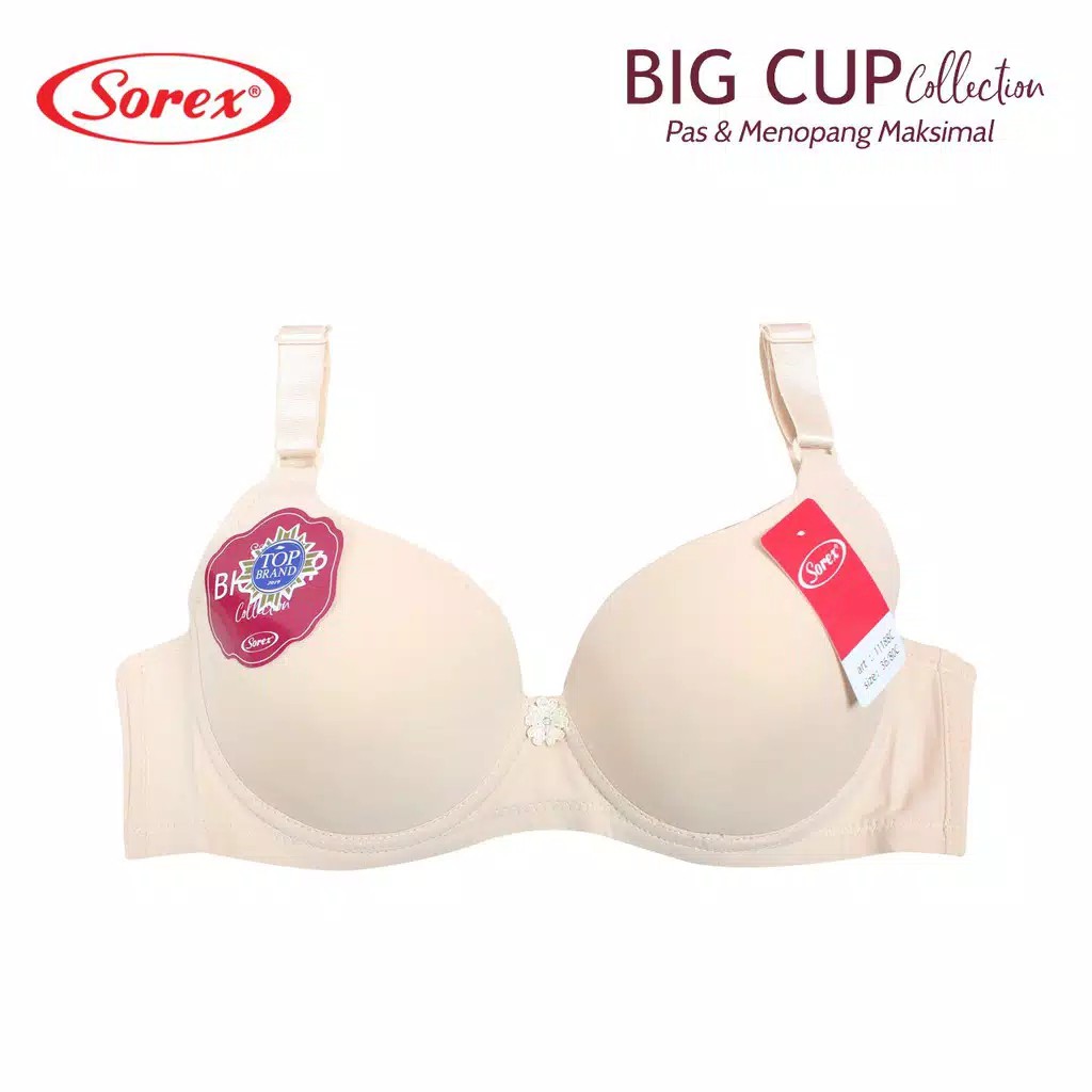 original Bra Cup C Besar Busa Tipis Berkawat Sorex 11188 garansi termurah