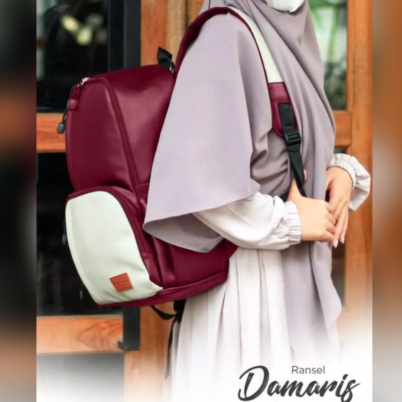 Tas Ransel Wanita Damaris Rumah Warna