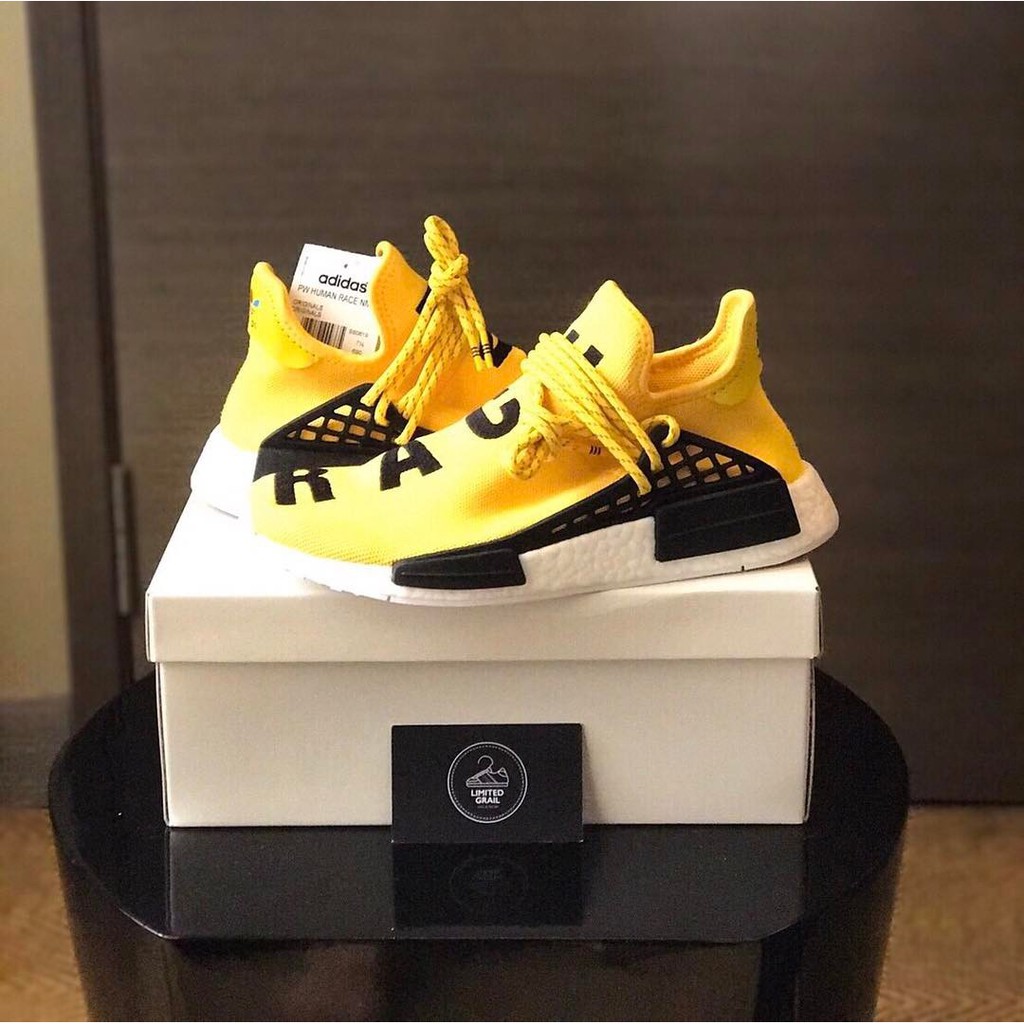 NMD human race yellow OG