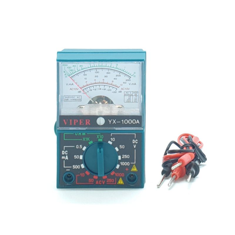 VIPER YX-1000A Multitester / Avometer (Baterei Belum Termasuk)