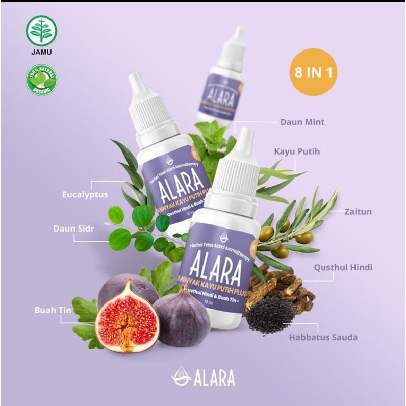 minyak kayu putih ALARA herbal 8 in 1