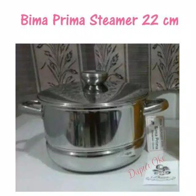 Bima Panci Serbaguna 22 Cm Prima  / Steamer Stainless