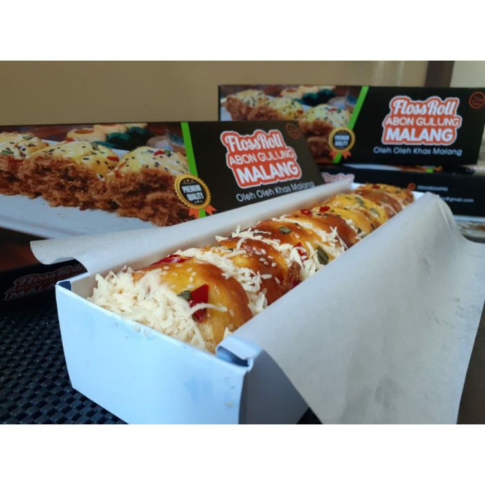 

BISA COD LJG22 - ROTI ABON GULUNG - FLOSS ROLL - OLEH-OLEH KHAS MALANG