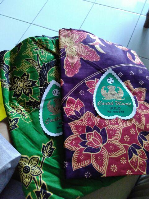 Taplak Meja Tamu  Batik Solo Cantik Manis