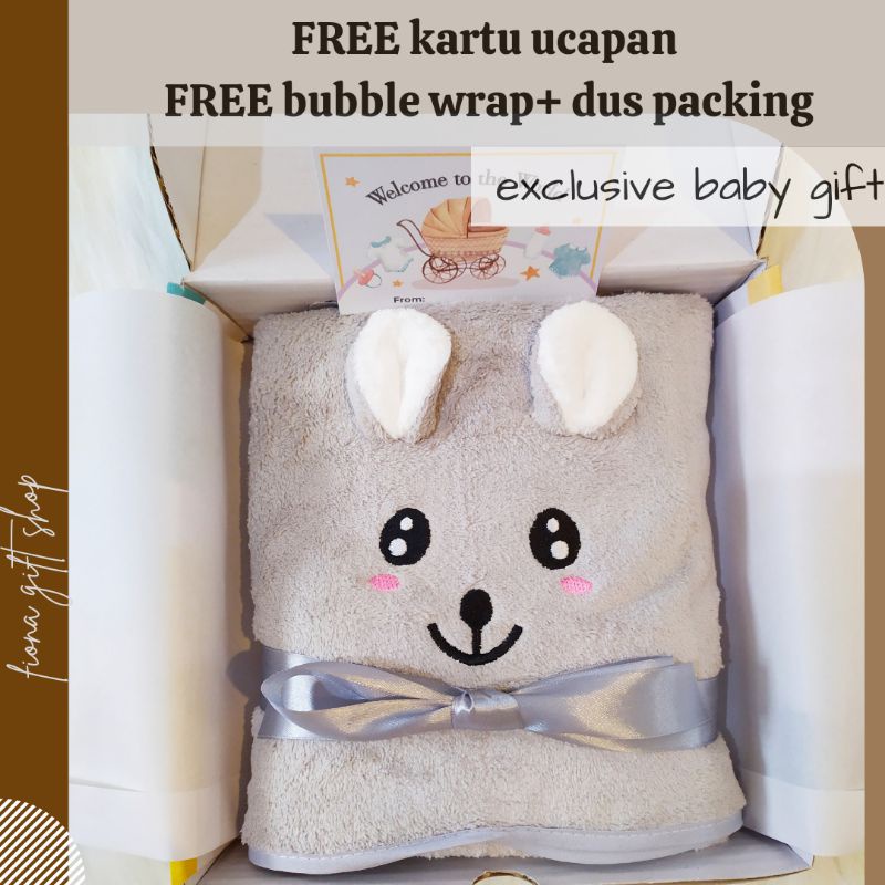 Kado bayi|hampers bayi|parcel bayi|baby gift set|kado lahiran bayi|Handuk bayi boy &amp; girl