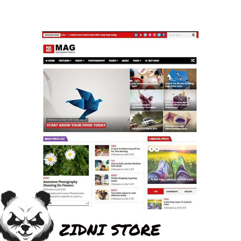 SOFTWARE APLIKASI SWA952 BLOGGER TEMPLATE PREMIUM RESPONSIVE COCOK UNTUK PASANG ADSENSE