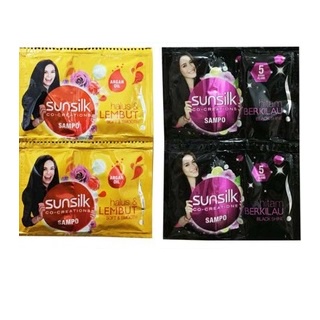 Shampo Sunsilk 9ml 1 Renceng isi 12 sachet