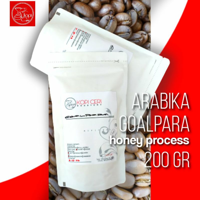 

Kopi Arabika GOALPARA SUKABUMI, Honey Process, Roasted Beans 200GR