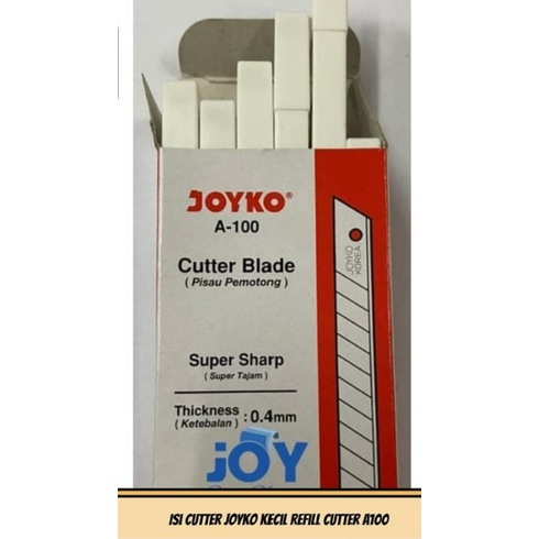 

Isi Cutter Joyko kecil A100 Refill cutter