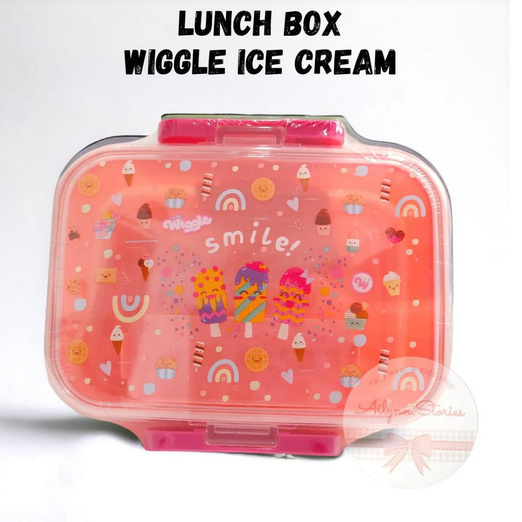 Botol Minum &amp; Tempat Makan / Lunch Box Anak Wiggle Technoplast 670ml - 750ml