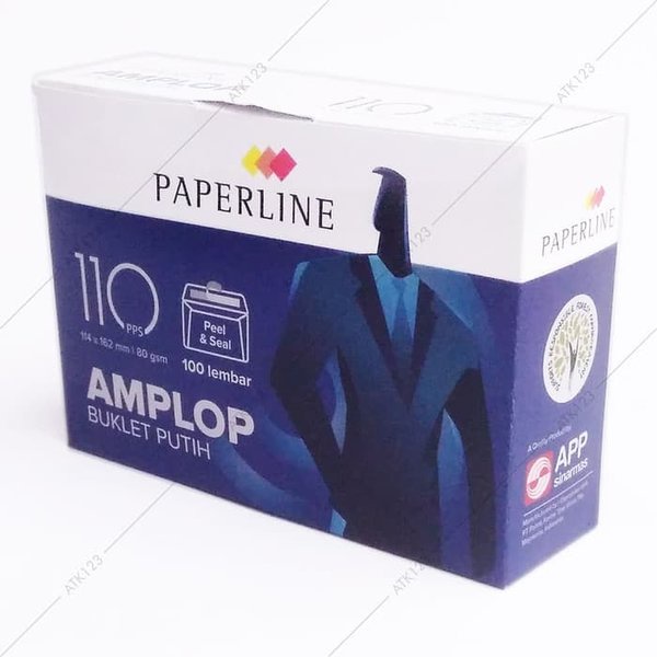 

Amplop Putih Paperline 110 PPS Uk. 114 x 162 mm