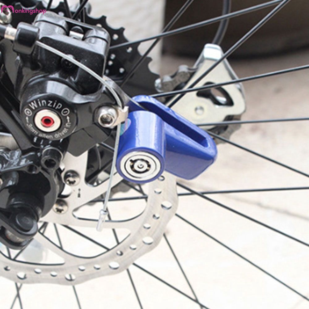 bicycle disc brake lock