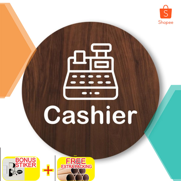 

cashier sign Keren