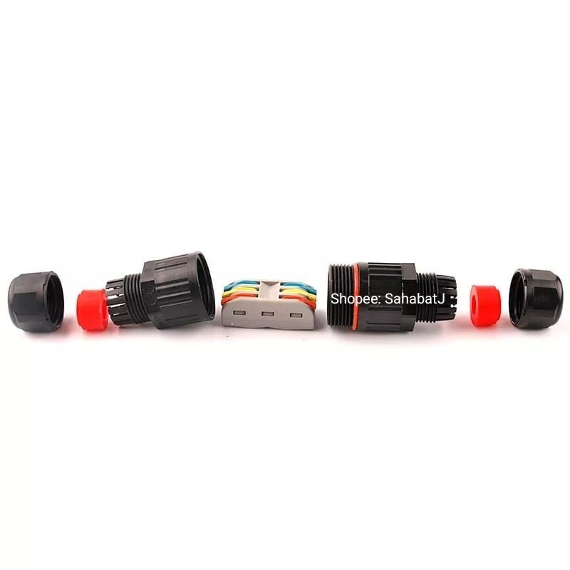 Sambungan Kabel IP68 Waterproof Wire Connector Konektor Kabel CDF-200/3 Anti Air Tahan Air