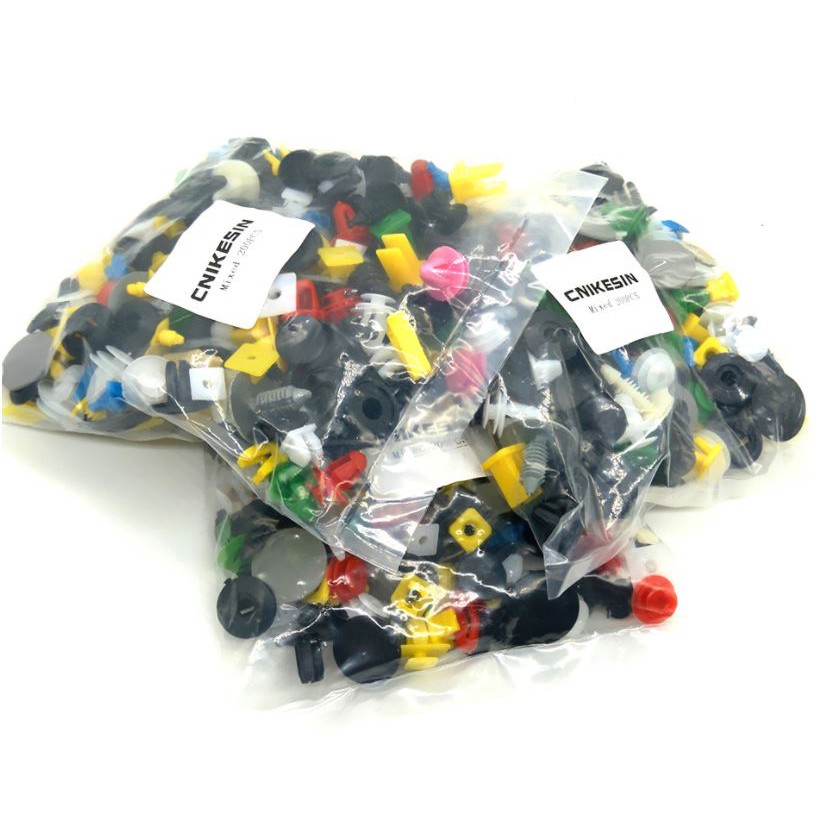 Baut Rivet Mobil Universal 160 PCS  Multi-Color