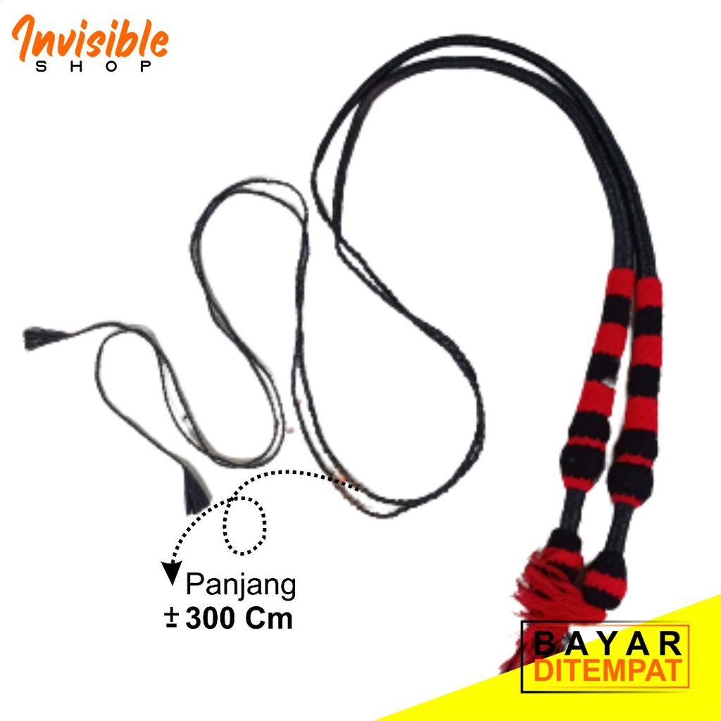 Pecut Bopo Murah 3m | Pecut Pawang | Pecut Gambuh | Cambuk | Pecut Jawa | Pecut Kuda Lumping