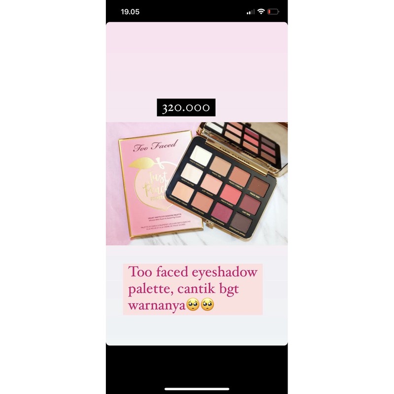 TOO FACED EYESHADOW