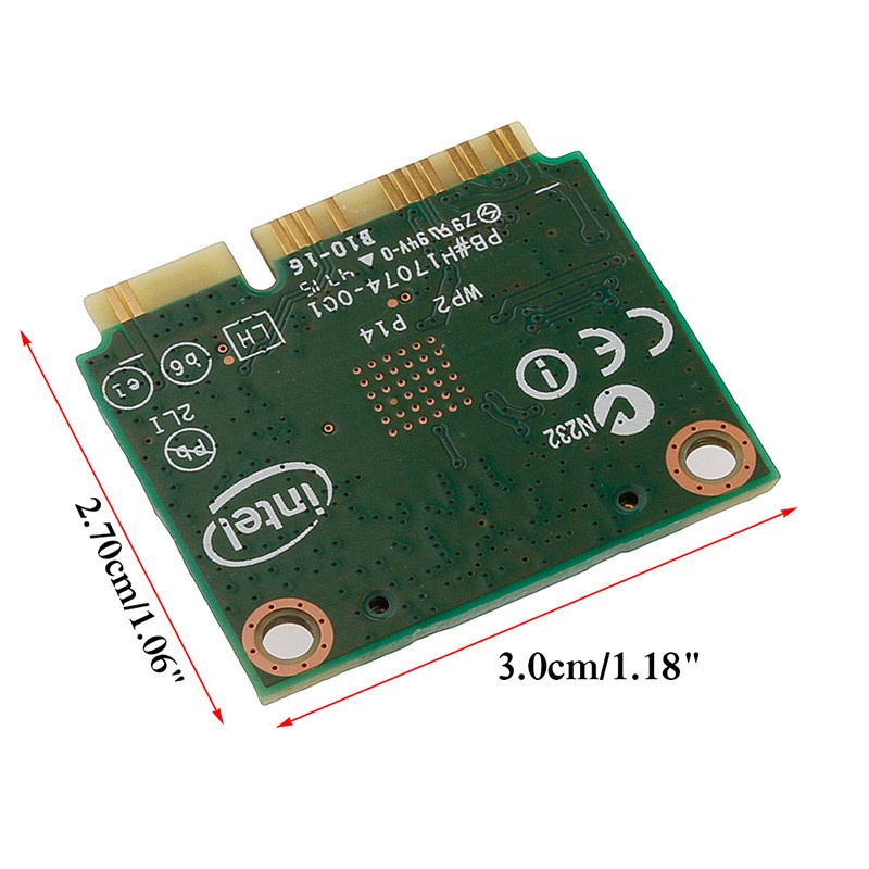 btsg Dual Band Wireless-AC 7260HMW Mini PCI-E BT4.0 Card  Intel For HP SPS 710661-001