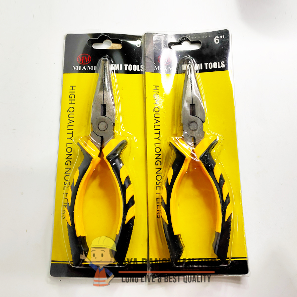 TANG LANCIP PRESS / LONG NOSE PLIERS / TANG LANCIP 6 INCH