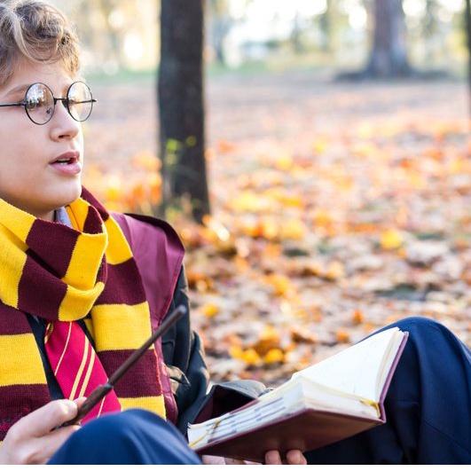 ◄ Syal rajut gryffindor cosplay / scarf gryffindor / selendang cosplay asrama penyihir gryffindor ✹